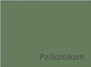 geologische Zeitskala Paläozoikum